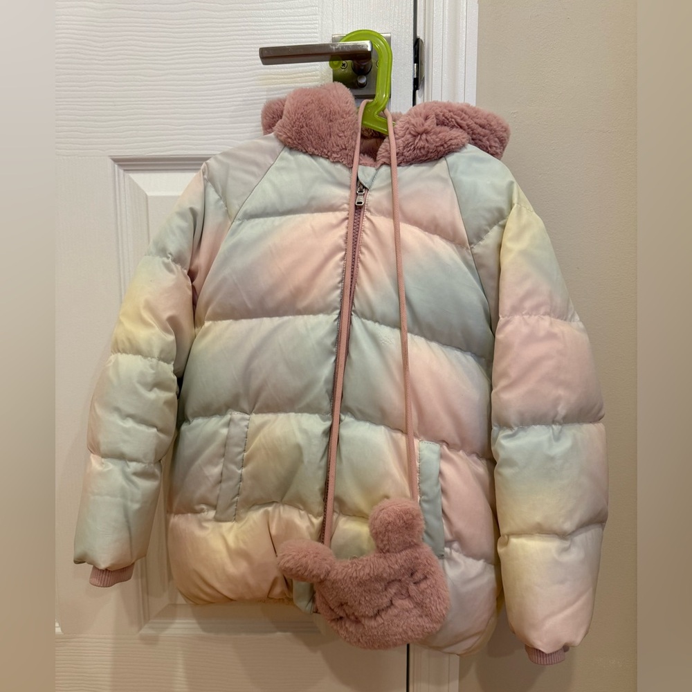 Winter jacket “Dave and Bella” for girl, lightweight